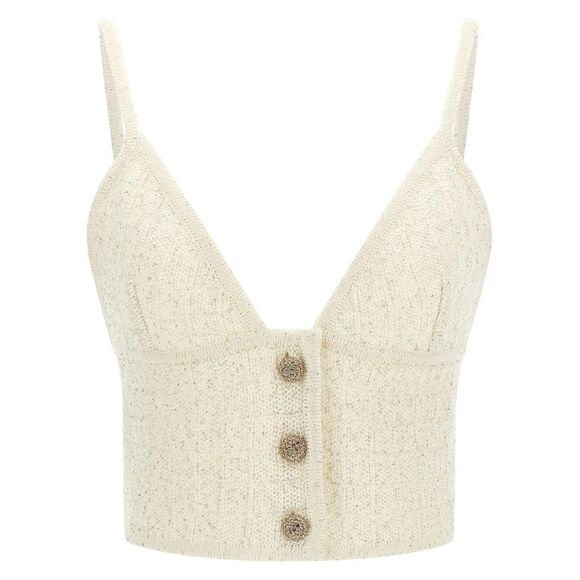 Alessandra Rich Women Sequin Top